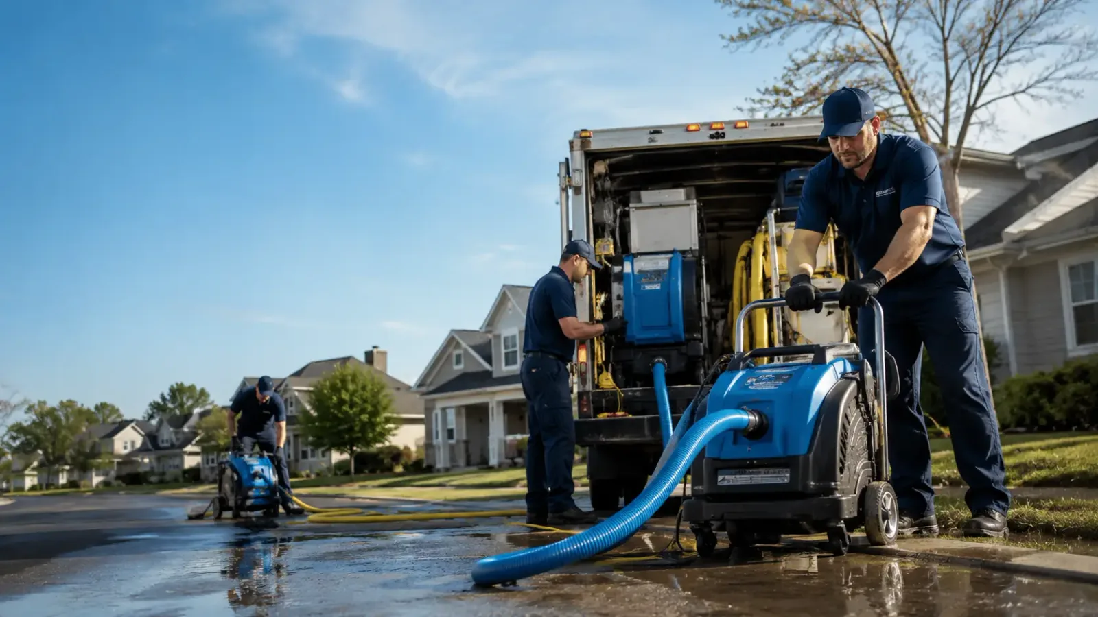 Flood Damage Cleanup in Weidman, MI